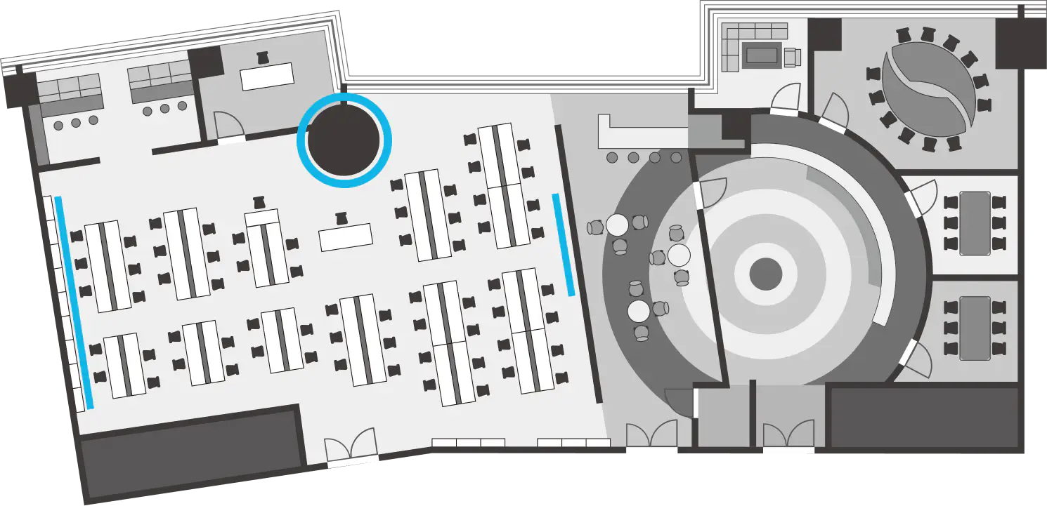 オフィス内の画像